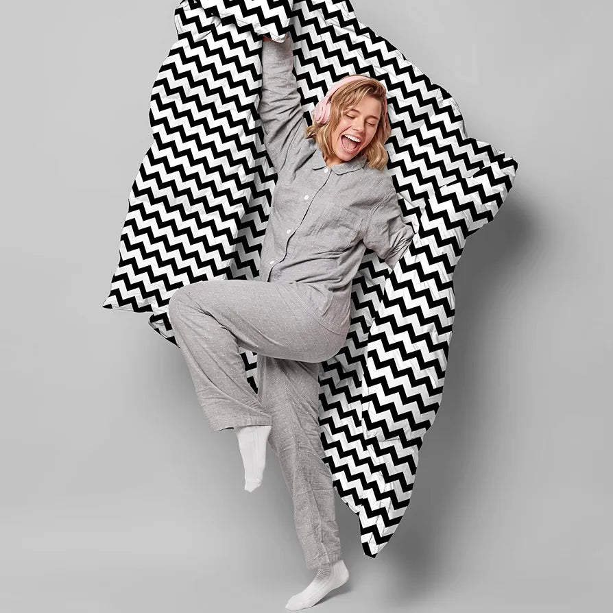 Divine Casa Microfiber 150 GSM Reversible Double Bed Comforter Ultra Soft & Lightweight Blanket Colour Anthracite