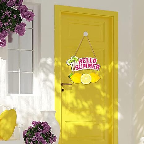 Angel Infinite Hello Summer Wooden Wall Hanging Wall Hanger For Homedecor Wall Art