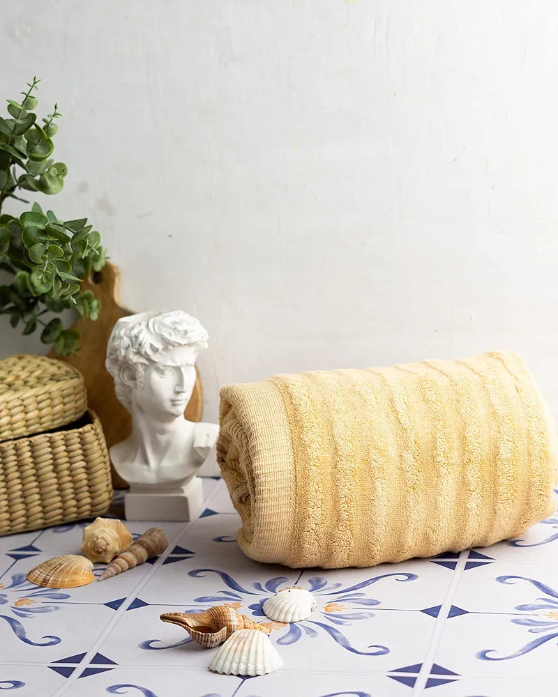 Mush Bamboo Towels for Bath Large Size 600 GSM Bath Towel for Men & Women