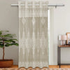 Kuber Industries Door Curtains Premium Drapes for Bedroom SY15ZZ Cream Colour