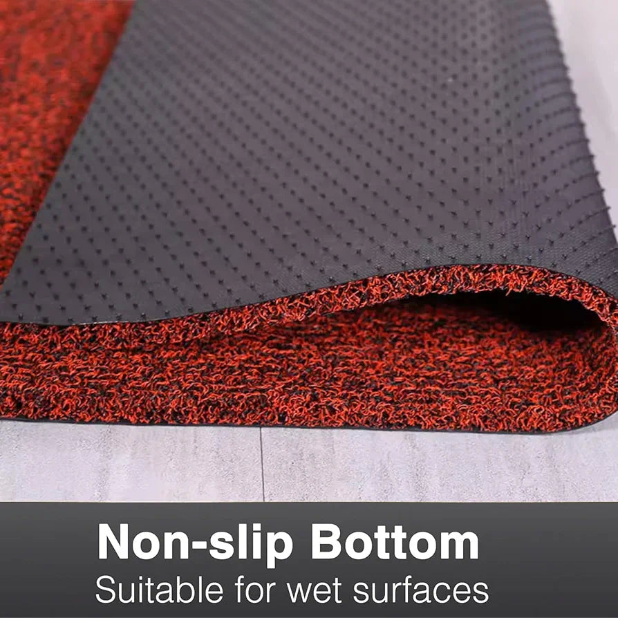 Ishro Home Cushion Noodle Mat Colour Red For Home Kitchen & Floor Mat For Bedroom