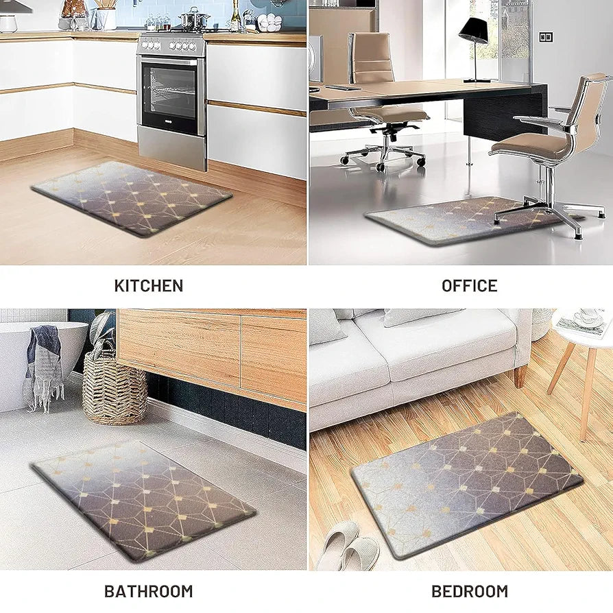 Luxe Home Columbo Anti-Fatigue  Mat Cushioned Support Stylish and Durable Easy to Clean Non-Slip Bottom Colour Gradation