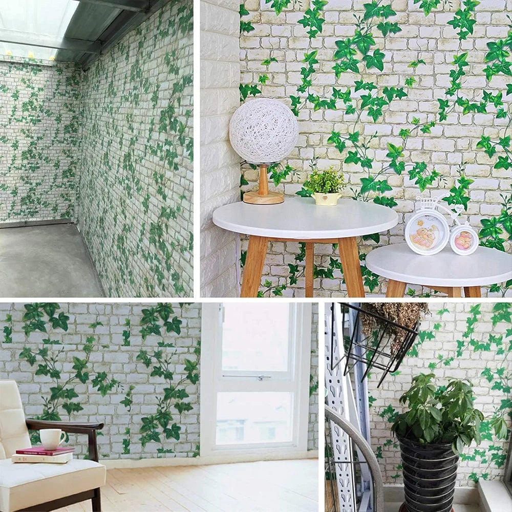 Jaamso Royals Wall Papers for Home Brick Wallpaper 1000CM X 45CM