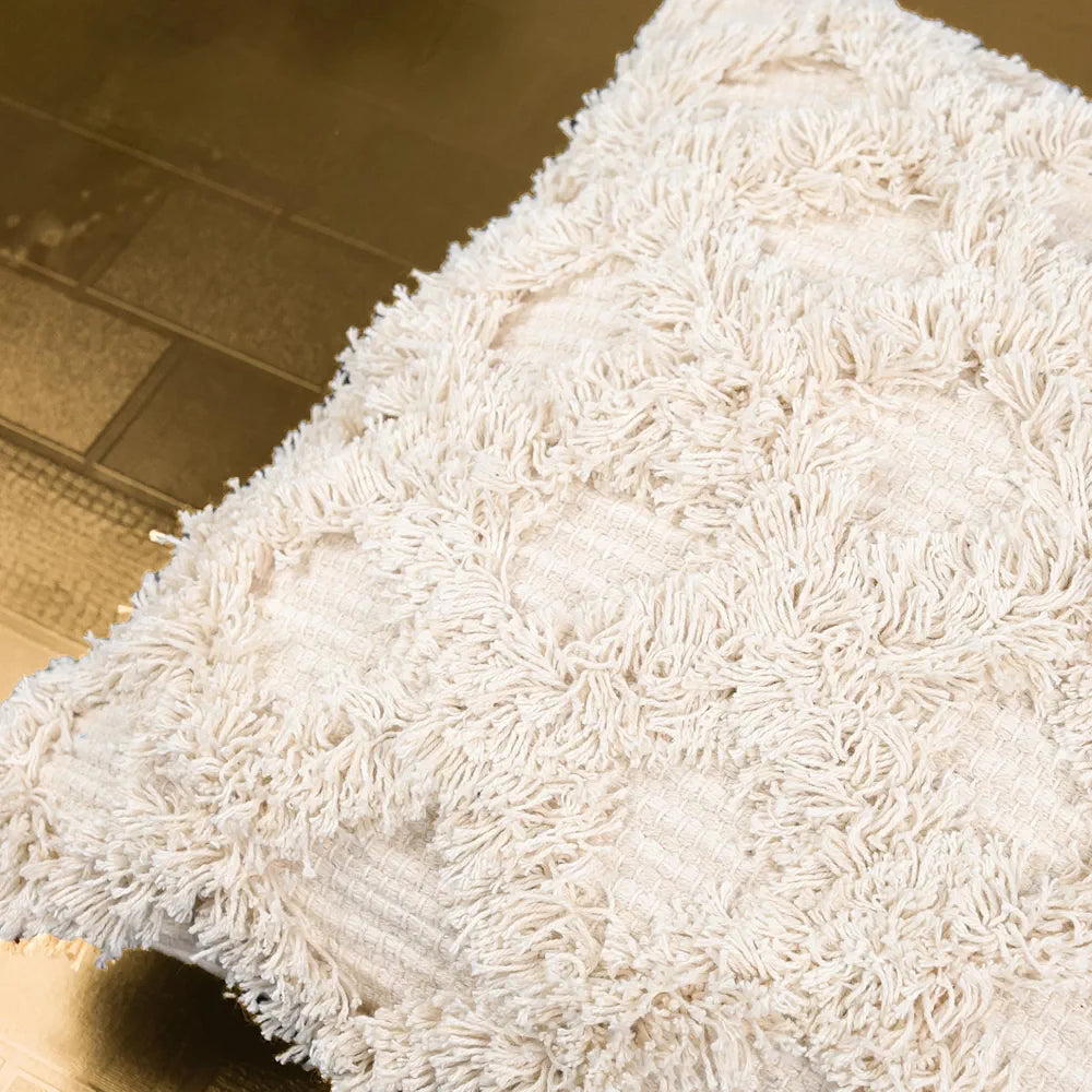 Sajavat Home Cotton Cushion Cover Colour Cream