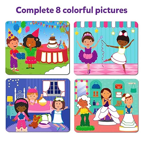 Skillmatics Art Activity Dot It Dress Up No Mess Sticker Art for Kids Craft Kits Diy Activity