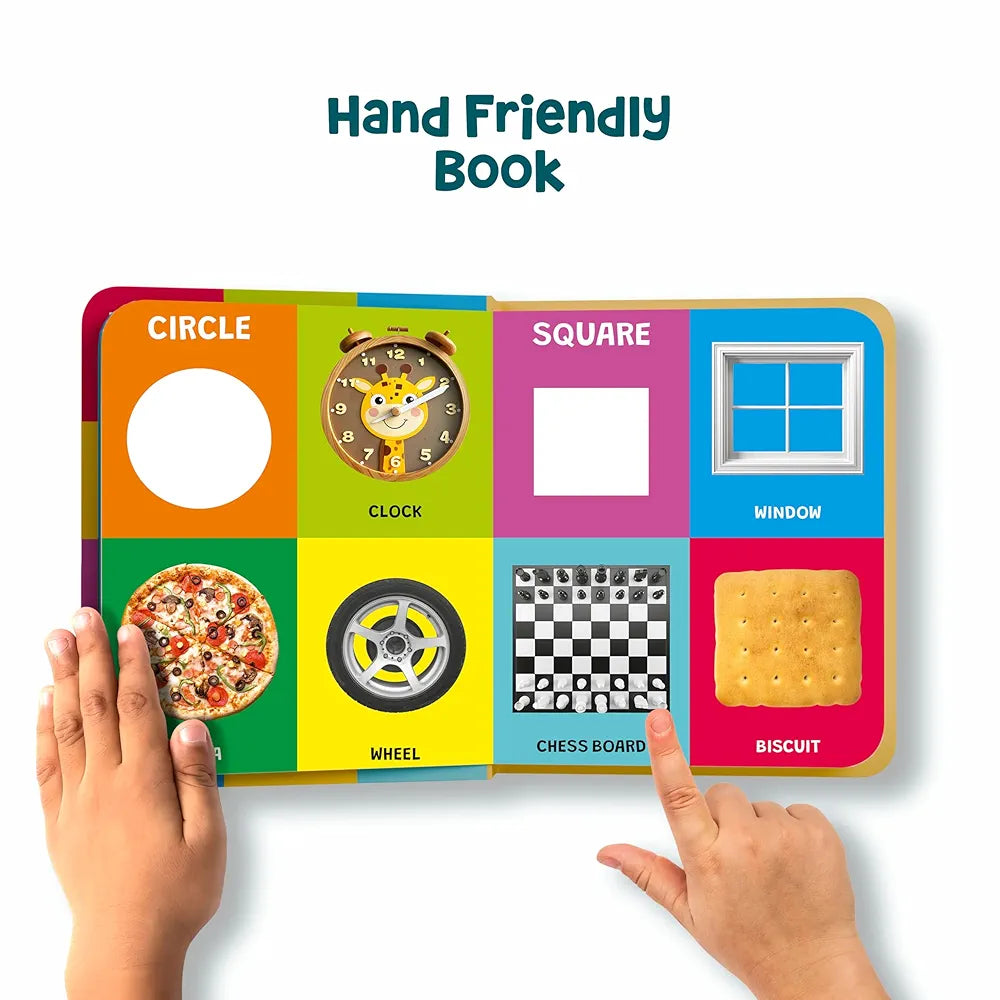 My First Padded Book of Color & Shape : Early Learning Padded Board Books for Children 