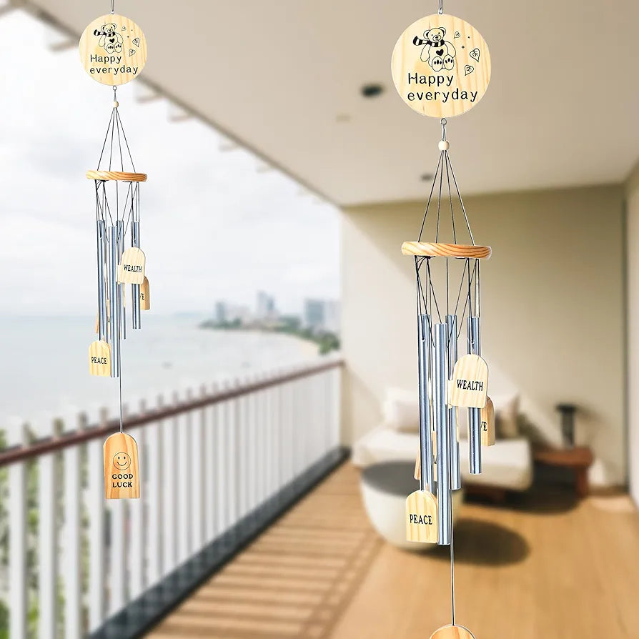 Zaicus Wooden Wind Chime-029