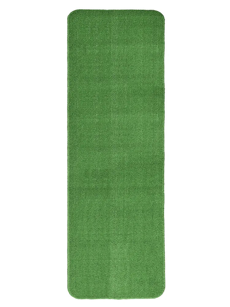 Saral Home Solid Soft PP Yarn Durable & Washable Multipurpose Runner with Anti Skid Backing
