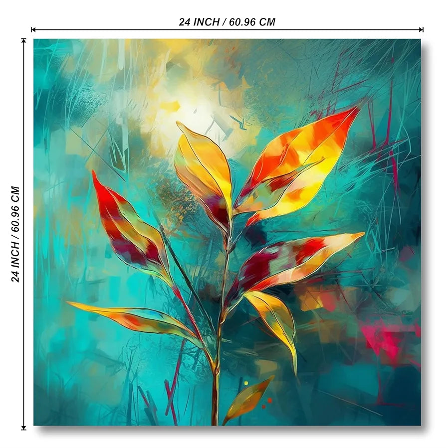 Livin'luxe Paintings Flower Modern Art Canvas Home Decor Wall Paintings With Frame Painting CR-282
