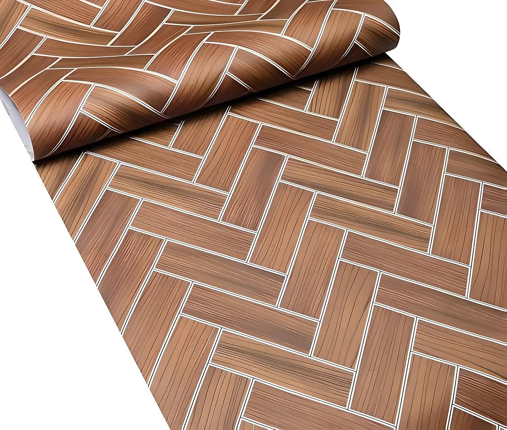 Indian Royals Wood Pvc Flooring Sheets for Floor Pvc Floor Tiles Multi