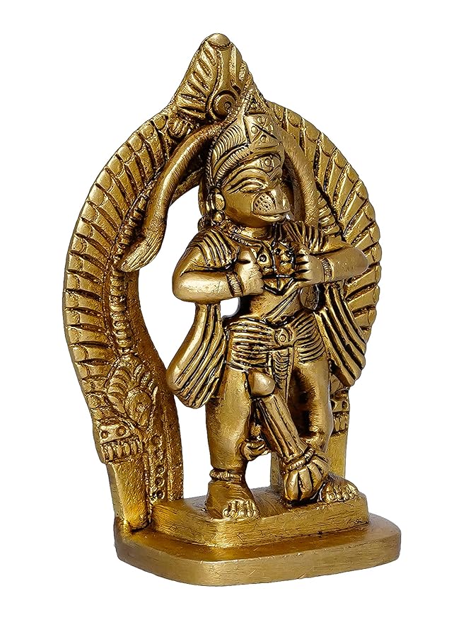 Ecraftindia Handcrafted Polyresin Bronze Finish Sita Ram Laxman Hanuman God Idols Ram Darbar Statue