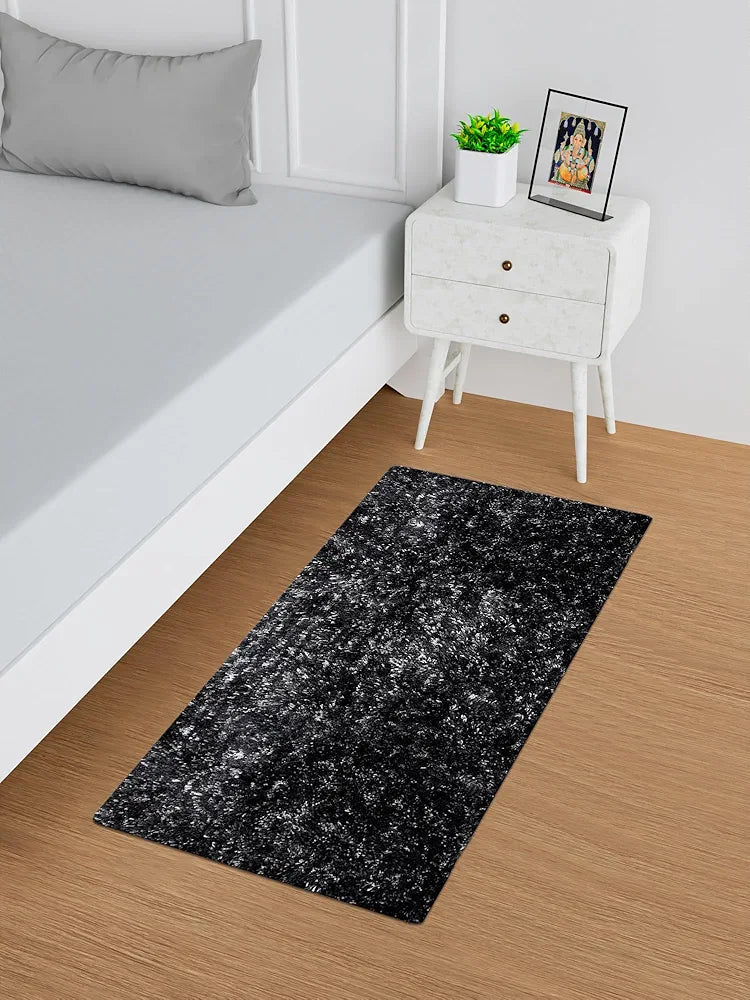 Kuber Industries Bedside Runner for Bedroom & Living Room Gray
