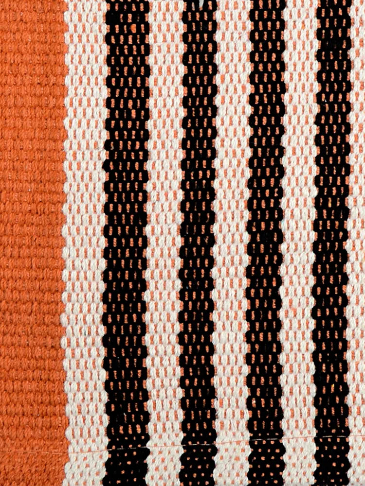 Saral Home Stripe Designer Soft Cotton Durable & Washable Multipurpose Runner