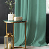 Urban Space Blackout Curtains for Window 5 Feet Long Set of 2, Embossed Herringbone Design Light Blocking Curtain for Living Room, Curtains Drift Sage Green Colour