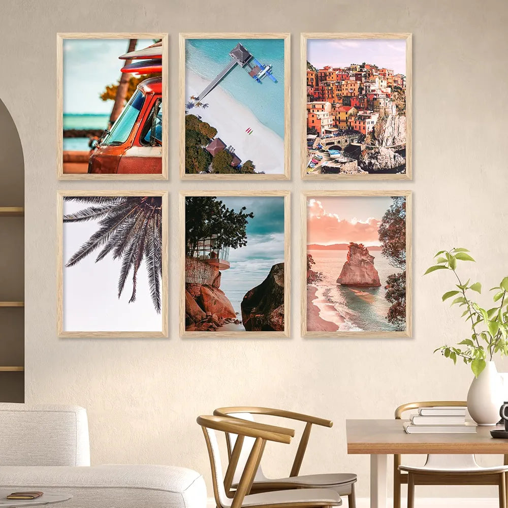 Kotart Travel Theme Digital Painting Travel Inspired Wall Art Prints E