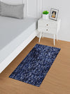 Kuber Industries Bedside Runner for Bedroom & Living Room Blue