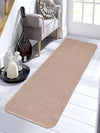 Saral Home Solid Soft PP Yarn Durable & Washable Multipurpose Runner