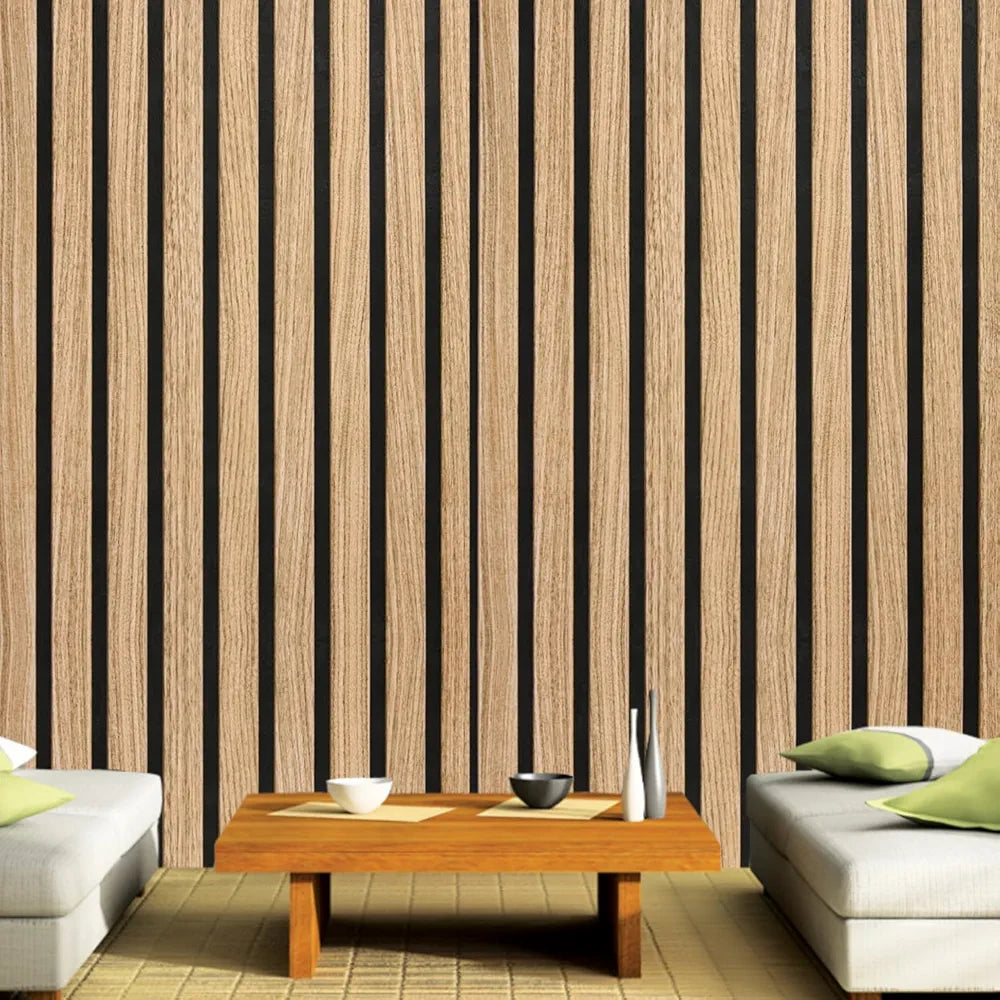 Indian Royals Brown Color Wallpaper for Furniture Wooden Wallpaper Waterproof Brown Wallpaper