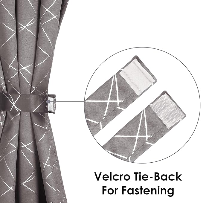 Story@Home Blackout Curtains for Window 5 Feet Long 1 Piece Grey Colour