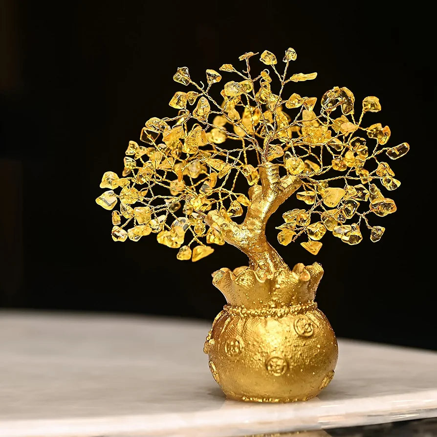 Zaicus Lucky Feng Shui Citrine Tree