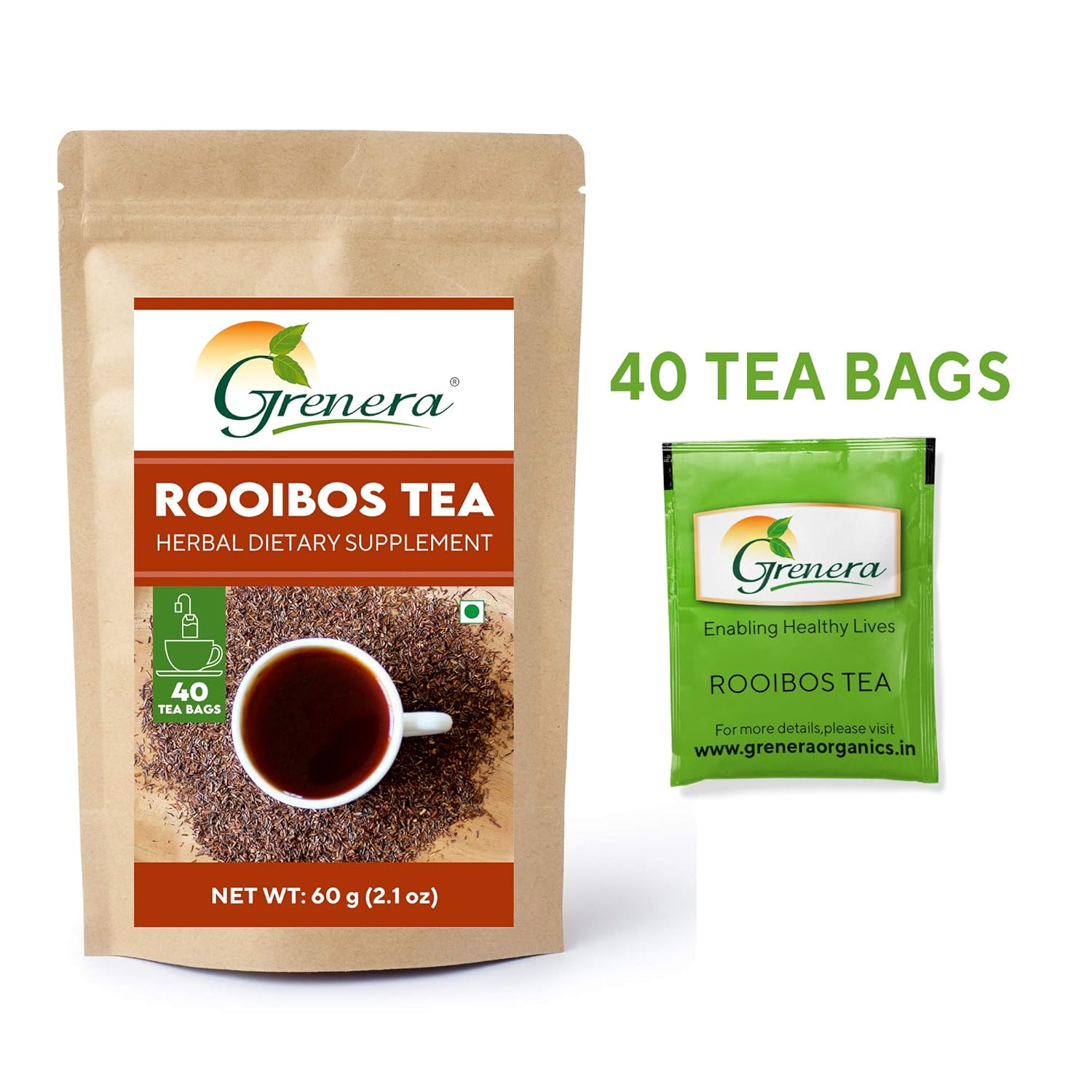 Grenera Rooibos - 40 Tea Bags