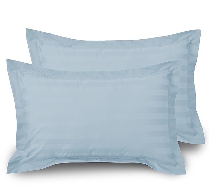 Huesland by Ahmedabad Cotton Luxurious 2 Piece Cotton Pillow Cover | Honeydew Melon Green