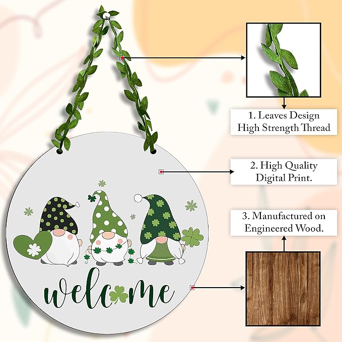 Sehaz Artworks Welcome Home Wall Hanging Door Hanging Home Decor Items for Home -1-0016