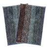 Luxe Home Bath Mat Super Soft Anti Skid Slip Water Soak Washable Oyster Door Mats Colour Burnt Green (Pack of 2)