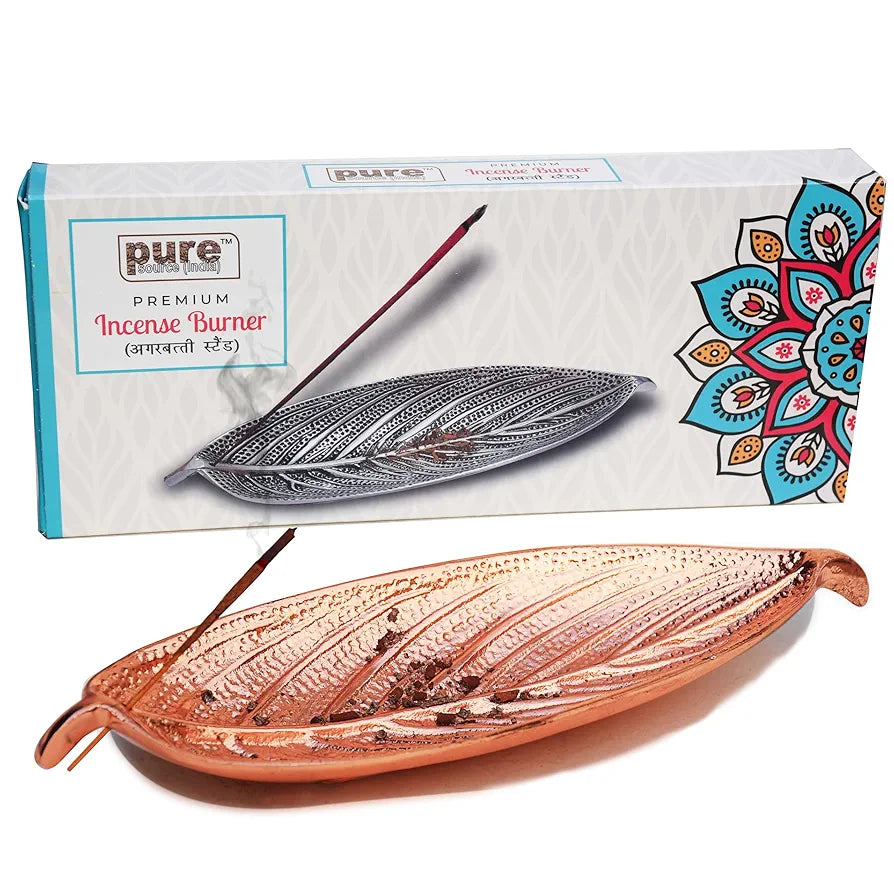 Pure Source India Aluminum Agarbatti Stand Incense Holder