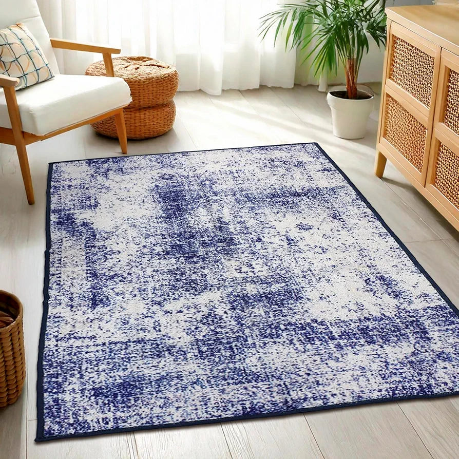 Status Contract Rugs for Living Room 3D Printed Carpet for Living Room Vintage 416 Colour Multicolor
