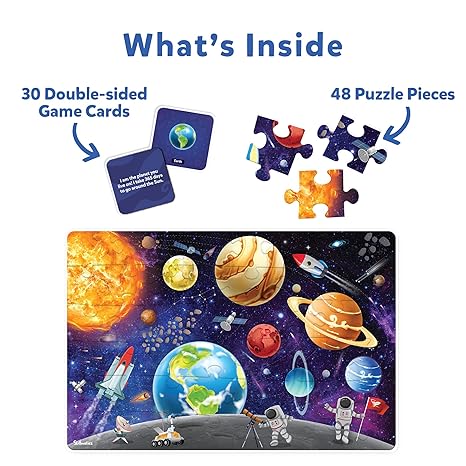 Skillmatics Floor Puzzle & Game Piece & Play Space Jigsaw & Toddler Puzzles Educational Toy