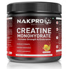 Nakpro Micronized Creatine Monohydrate Fruit Punch Flavour - 250 gms