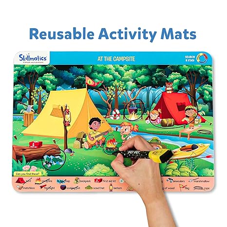 Skillmatics Preschool Learning Activity Search And Find Educational Game Perfect For Kids Toddlers