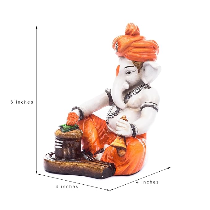 Ecraftindia Polyresin Shri Ganesh Statue
