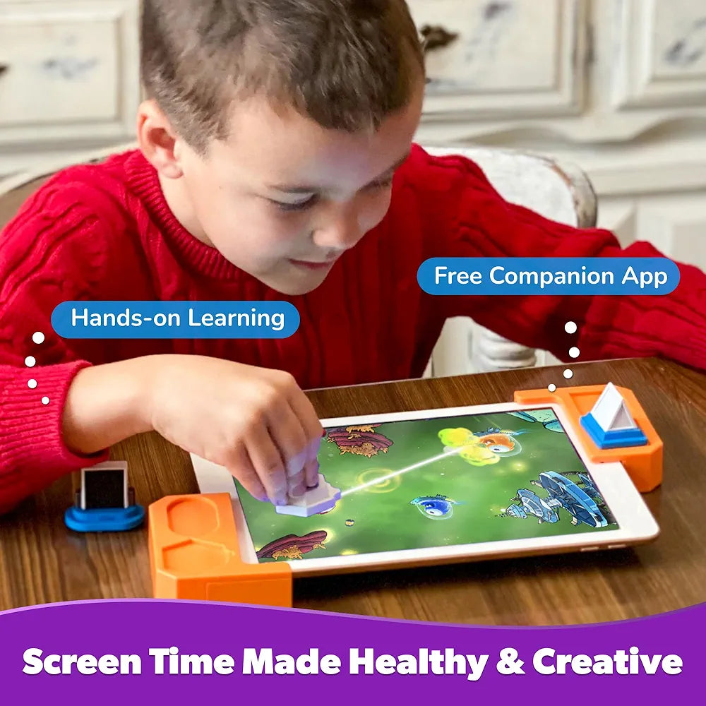 Shifu Tacto Laser - AR-Powered STEM Toy for Kids Age  - Master The Physics of Light, Boost Critical Thinking Skills with Interactive Puzzles - Ideal Birthday Gift for Boys and Girls