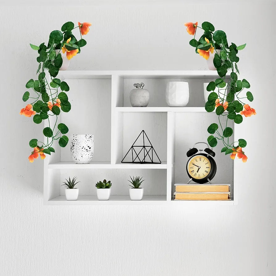 Artificial Flower Vine Plants Falling with Small Size Pot Natural Touch & Feel Pack of 2  DESIGN-03