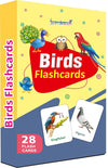 Gurukanth Premium Birds Flash Cards for Kids Early Learning