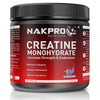 Nakpro Micronized Creatine Monohydrate Blueberry Flavour - 250 gms