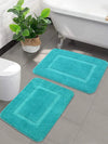 Saral Home Good Morning Mat Soft Anti-Skid Colour Mint