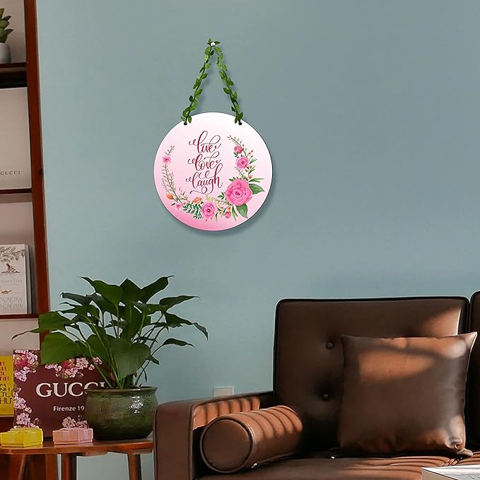 Sehaz Artworks Live Laugh Love Wall Decor Wall Hangings Home Decor Items for Home -1-0024