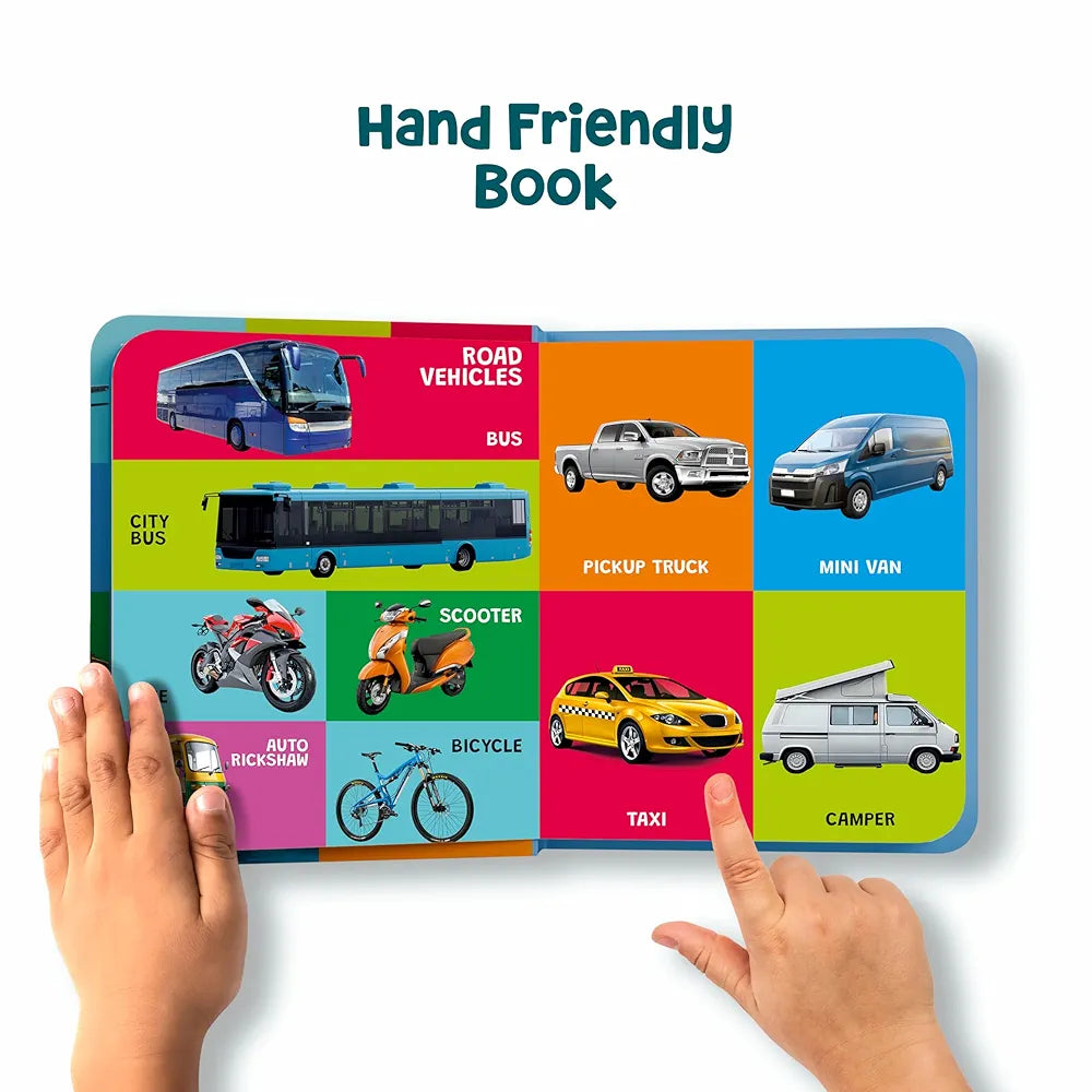 My First Premium Padded Book of Vehicle : Early Learning Padded Board Books for Children 
