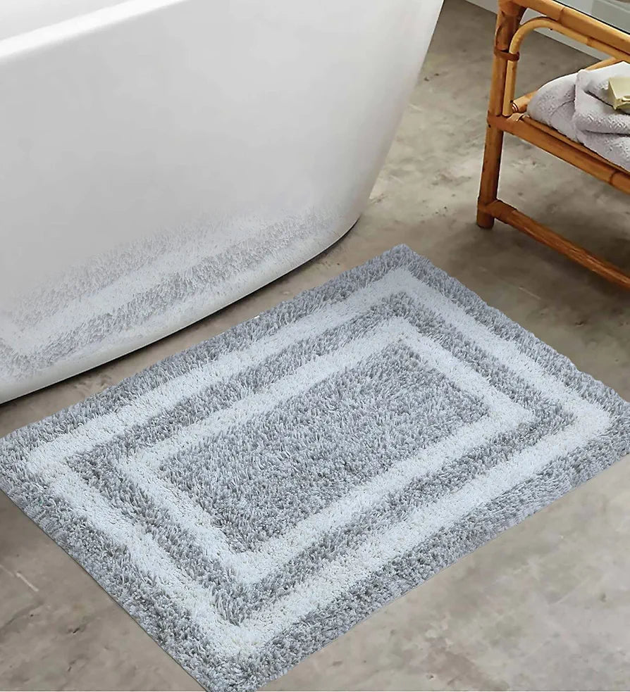 The Home Talk Cotton Morocco Door Mat Water Absorbent Runners Designer Bath Mats