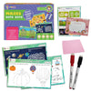Popcorn Games & Puzzles Mazes and Dot to Dot Reusable Activity Mats with 2 Marker Pens for Ages 3-6