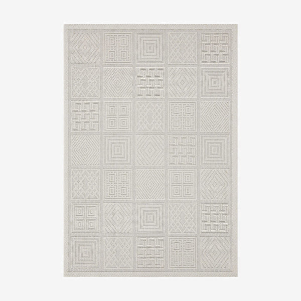 Katia White Machine Woven Rug