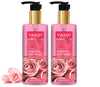 Vaadiherbals Insta Glow Pink Rose Face wash with Aloe vera extract - pack of 2