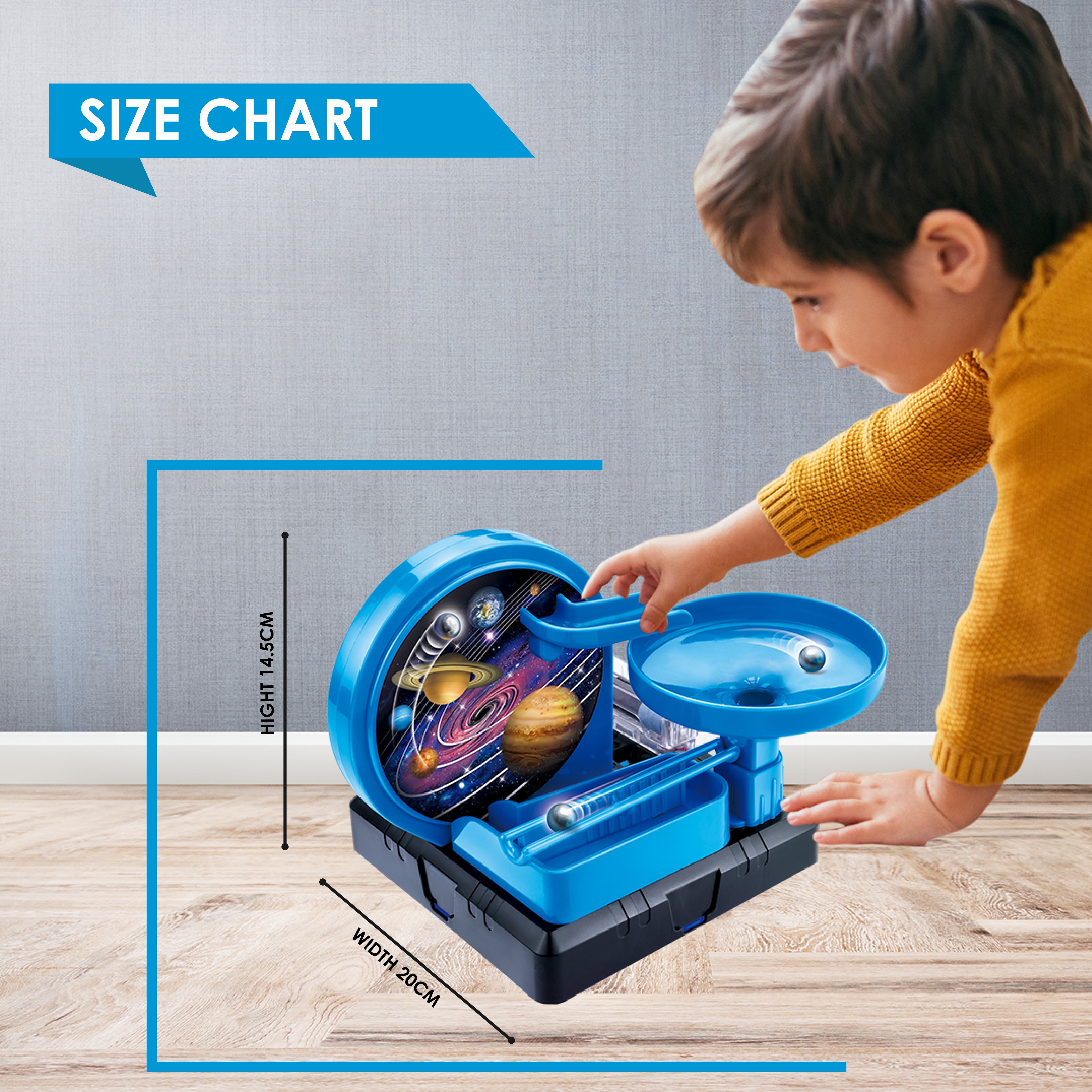 DIY Space Roller Coaster- Learn about Gravity
