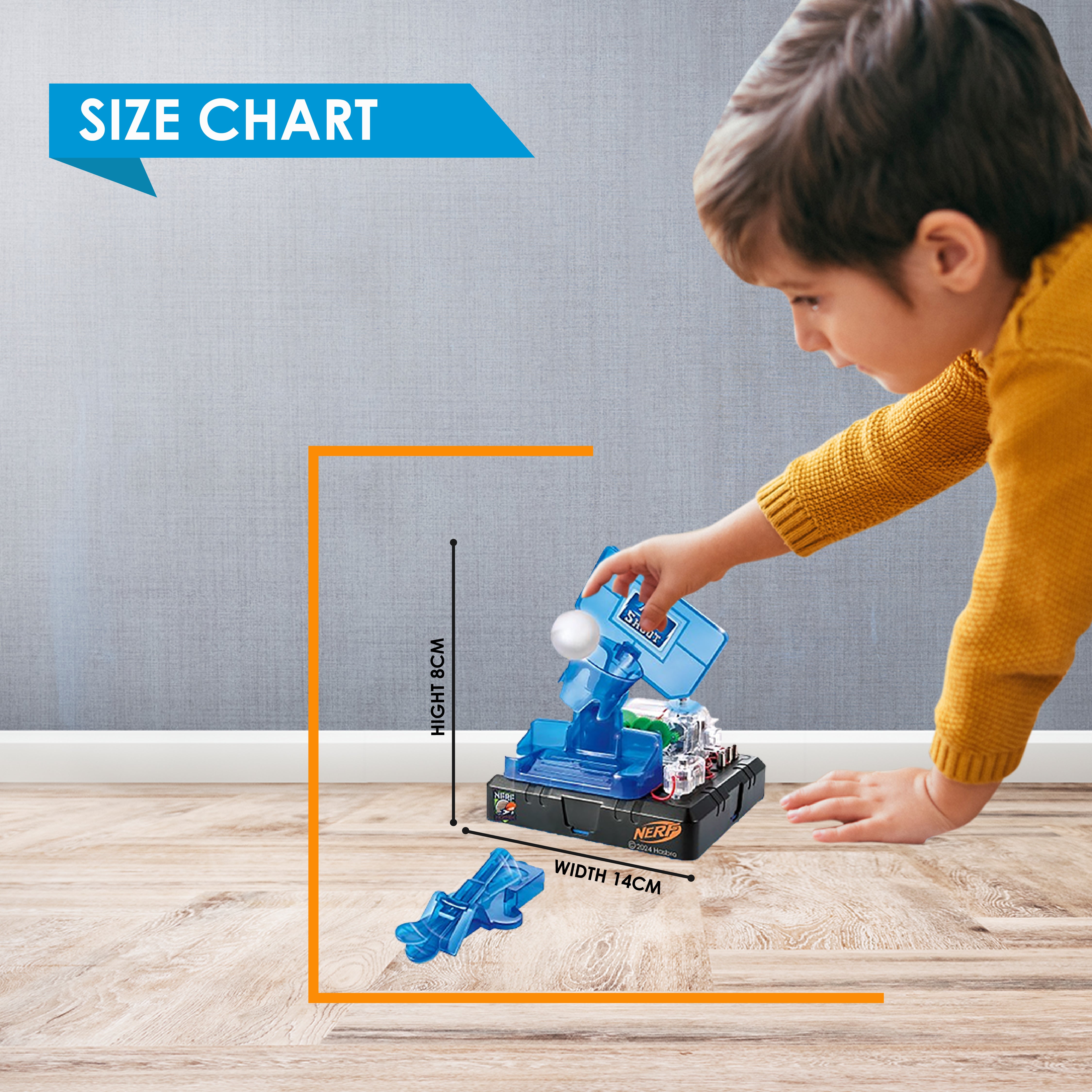 Nerf DIY Aim and Shoot - Learn about Distance & Speed
