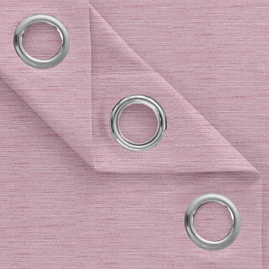 Divine Casa 5 Feet Blackout Window Curtain Thermal Insulated Noise Reducing & Room Darkening Polyester Panel Elegant Opaque Single Curtain Colour Rosybrown (Pack of 1)