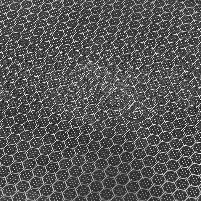 Vinod SAS Pro Platinum Triply Stainless Steel X Tawa - 25 cm | 4.0 mm Thick | Hexa Design