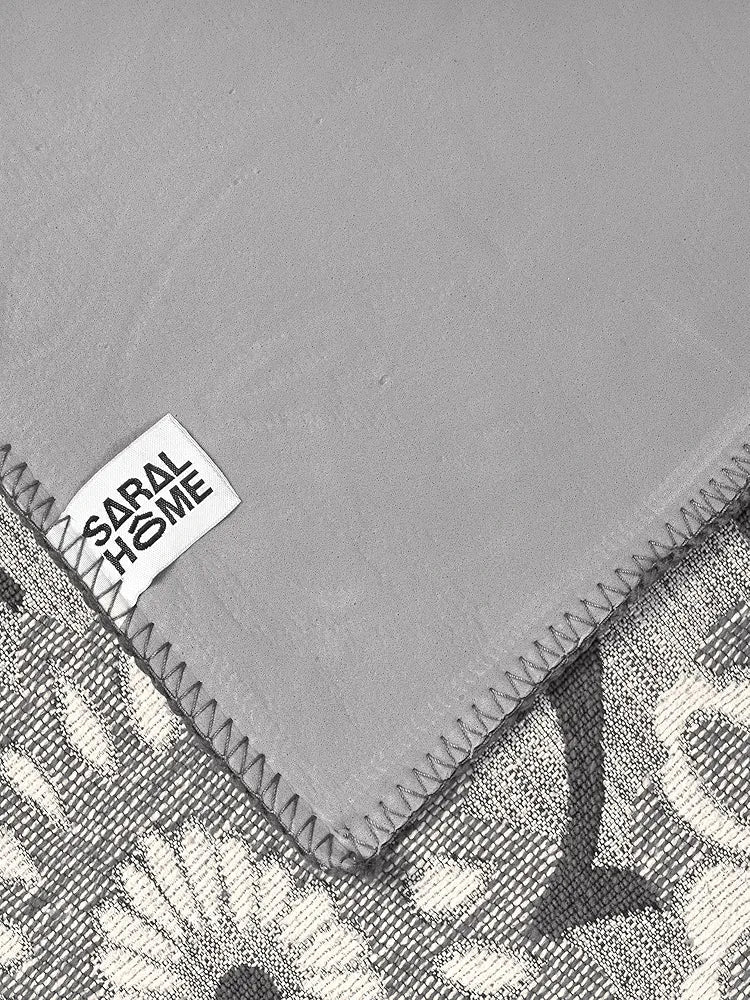 Saral Home Noureau Floral Soft Cotton Durable & Washable Multipurpose Runner